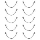 Maxbell 10 Pieces Metal Serving Tray Handles Sturdy Replacement for Wood Box Kitchen