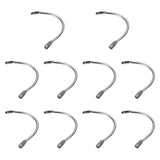 Maxbell 10 Pieces Metal Serving Tray Handles Sturdy Replacement for Wood Box Kitchen