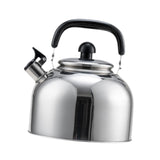 Maxbell Whistling Kettle Portable Fast Boiling Pot with Handle for Cooker Gas Travel 3L