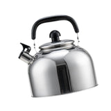 Maxbell Whistling Kettle Portable Fast Boiling Pot with Handle for Cooker Gas Travel 4L