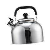 Maxbell Whistling Kettle Portable Fast Boiling Pot with Handle for Cooker Gas Travel 5L