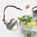 Maxbell Hip Flask 30ml Lightweight with Lid Mini Wine Bottle for Drinking BBQ Hiking 5.4x7.3vm