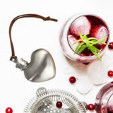 Maxbell Hip Flask 30ml Lightweight with Lid Mini Wine Bottle for Drinking BBQ Hiking 5.4x7.3vm