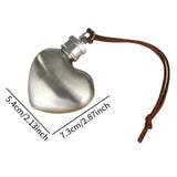 Maxbell Hip Flask 30ml Lightweight with Lid Mini Wine Bottle for Drinking BBQ Hiking 5.4x7.3vm