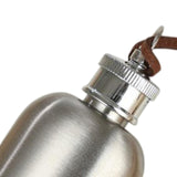 Maxbell Hip Flask 30ml Lightweight with Lid Mini Wine Bottle for Drinking BBQ Hiking 3.7x4cm