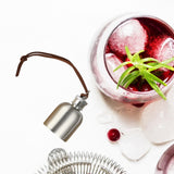 Maxbell Hip Flask 30ml Lightweight with Lid Mini Wine Bottle for Drinking BBQ Hiking 3.7x4cm