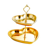 Maxbell Cupcake Stand Multi-tier Golden Color Serving Tray for Candy Snacks Birthday