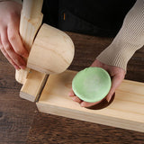 Maxbell Mochi Skin Maker Manual Tool Dough Pressing Tool for Home Camping Restaurant
