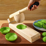 Maxbell Mochi Skin Maker Manual Tool Dough Pressing Tool for Home Camping Restaurant