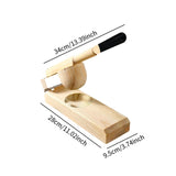 Maxbell Mochi Skin Maker Manual Tool Dough Pressing Tool for Home Camping Restaurant