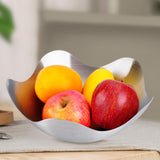 Maxbell Dessert Basket Professional Stable Decor Fruit Platter for Hotel KTV Kitchen 25cmx10cmx5.5cm
