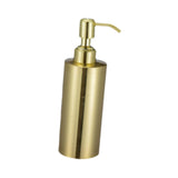 Maxbell 260ml Gold Soap Dispenser Empty Soap Dispenser for Toilet Hotel Laundry Room