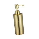 Maxbell 260ml Gold Soap Dispenser Empty Soap Dispenser for Toilet Hotel Laundry Room