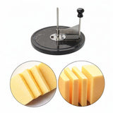 Maxbell Round Cheese Cutting Board Stable Cheese Cutter for Restaurants Cafes Cheese