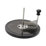 Maxbell Round Cheese Cutting Board Stable Cheese Cutter for Restaurants Cafes Cheese
