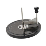 Maxbell Round Cheese Cutting Board Stable Cheese Cutter for Restaurants Cafes Cheese