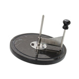 Maxbell Round Cheese Cutting Board Stable Cheese Cutter for Restaurants Cafes Cheese