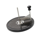 Maxbell Round Cheese Cutting Board Stable Cheese Cutter for Restaurants Cafes Cheese