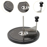 Maxbell Round Cheese Cutting Board Stable Cheese Cutter for Restaurants Cafes Cheese