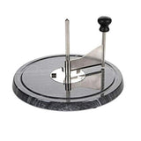 Maxbell Round Cheese Cutting Board Stable Cheese Cutter for Restaurants Cafes Cheese