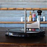 Maxbell Round Cheese Cutting Board Stable Cheese Cutter for Restaurants Cafes Cheese