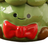 Maxbell Coffee Mug 420ml with Lid Festival Cute Xmas Mug for Household Adults Office Green
