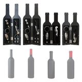 Maxbell Bottle Opener Set Portable Barware Pourer for Home Use Valentine's Day Gifts Large Black