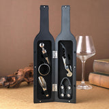 Maxbell Bottle Opener Set Portable Barware Pourer for Home Use Valentine's Day Gifts Large Black
