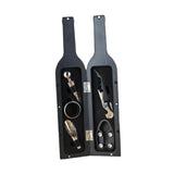 Maxbell Bottle Opener Set Portable Barware Pourer for Home Use Valentine's Day Gifts Large Black