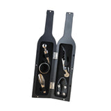 Maxbell Bottle Opener Set Portable Barware Pourer for Home Use Valentine's Day Gifts Large Black