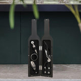 Maxbell Bottle Opener Set Portable Barware Pourer for Home Use Valentine's Day Gifts Large Red
