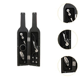 Maxbell Bottle Opener Set Portable Barware Pourer for Home Use Valentine's Day Gifts Large Red
