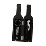 Maxbell Bottle Opener Set Portable Barware Pourer for Home Use Valentine's Day Gifts Small Black