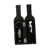 Maxbell Bottle Opener Set Portable Barware Pourer for Home Use Valentine's Day Gifts Small Black