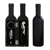 Maxbell Bottle Opener Set Portable Barware Pourer for Home Use Valentine's Day Gifts Small Black