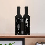 Maxbell Bottle Opener Set Portable Barware Pourer for Home Use Valentine's Day Gifts Small Black