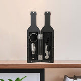 Maxbell Bottle Opener Set Portable Barware Pourer for Home Use Valentine's Day Gifts Small Red