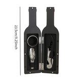 Maxbell Bottle Opener Set Portable Barware Pourer for Home Use Valentine's Day Gifts Small Red