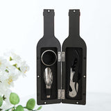 Maxbell Bottle Opener Set Portable Barware Pourer for Home Use Valentine's Day Gifts Small Red