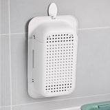 Maxbell Extendable Colander Strainer Sink Colander Strainer Basket for Fruits Dishes White L