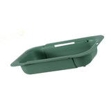 Maxbell Extendable Colander Strainer Sink Colander Strainer Basket for Fruits Dishes Green L