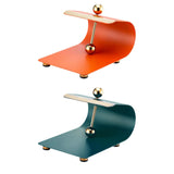 Maxbell Paper Napkin Holder Stainless Steel Memos Napkin Dispenser for Dinning Table brown red