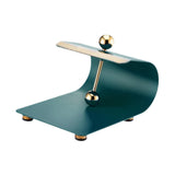 Maxbell Paper Napkin Holder Stainless Steel Memos Napkin Dispenser for Dinning Table green