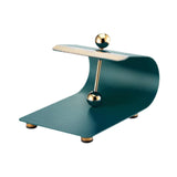 Maxbell Paper Napkin Holder Stainless Steel Memos Napkin Dispenser for Dinning Table green
