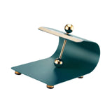 Maxbell Paper Napkin Holder Stainless Steel Memos Napkin Dispenser for Dinning Table green