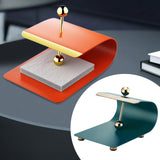 Maxbell Paper Napkin Holder Stainless Steel Memos Napkin Dispenser for Dinning Table green