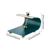 Maxbell Paper Napkin Holder Stainless Steel Memos Napkin Dispenser for Dinning Table green