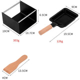 Maxbell Cheese Raclette Oven Non Stick Cheese Melting Pan for Kitchen Restaurant BBQ