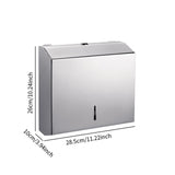 Maxbell Paper Towel Dispenser Wall Mount Tissue Box Cover for Kitchen Hotel Restroom