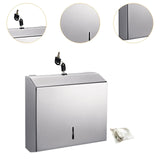 Maxbell Paper Towel Dispenser Wall Mount Tissue Box Cover for Kitchen Hotel Restroom